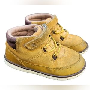 Stride Rite SRT Augustine Little Kids Sneaker, size 10 Camel Tan Brown